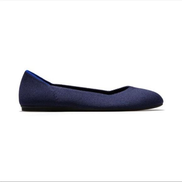 Rothy’s Maritime Navy Round Toe Ballet Flats 9.5 - Picture 5 of 9